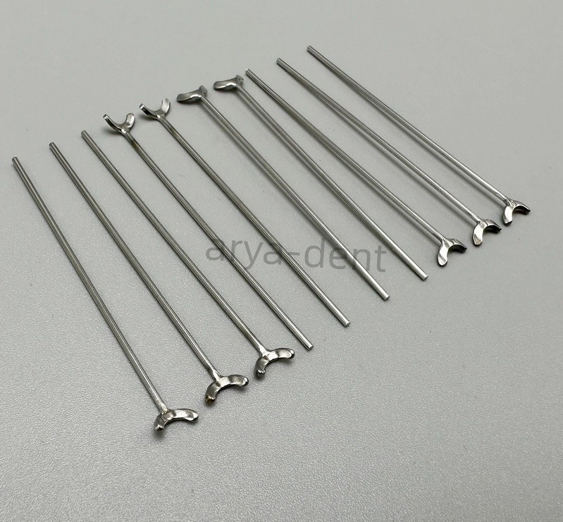 Dental Ortho Ball Retainer J Clasp Wire Oblique Clasps Bars Y-Type Scheu Style