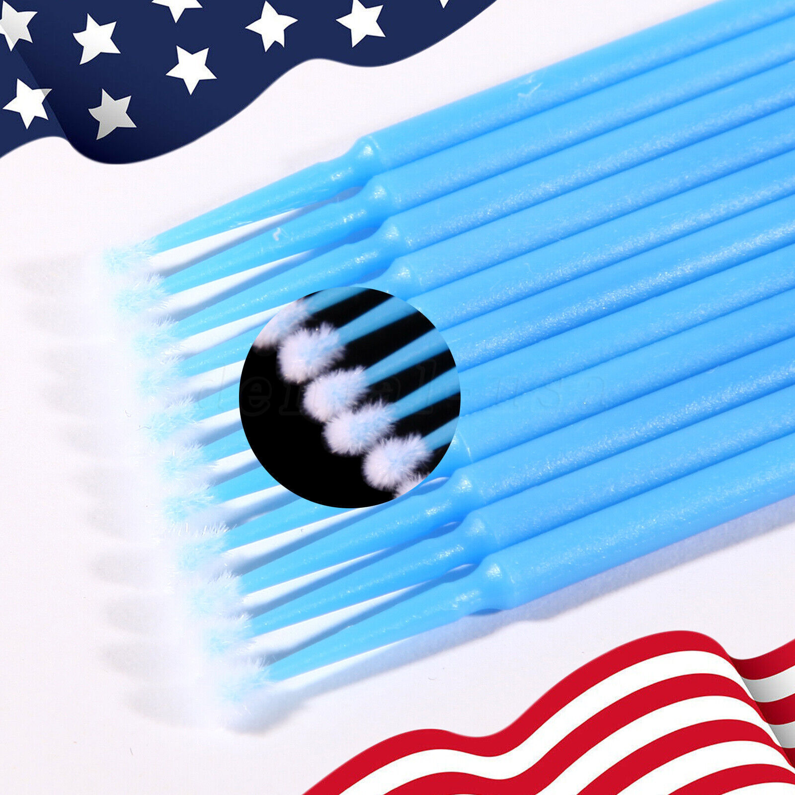USA Microbrush Micro Brush Applicator Tips Regular, Fine, Super Fine Dental