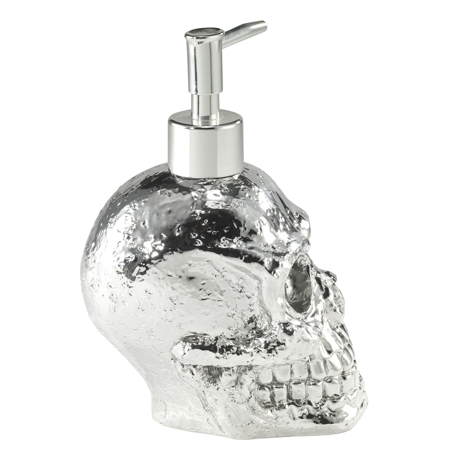 Avanti Linens – Soap Dispenser/Lotion Pump Guest Bathroom Essentials Skull
