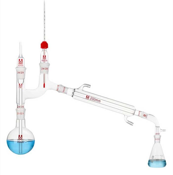 High-Performance Vacuum Distillation Glass Set 250ml-1000ml Lab Supply