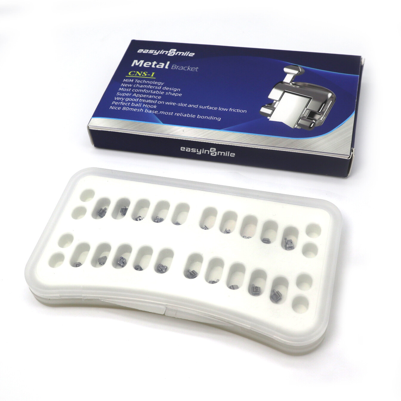 Dental Ortho Bracket MINI Braces Roth/MBT 345 Self Ligating Metal/Ceramic Braces