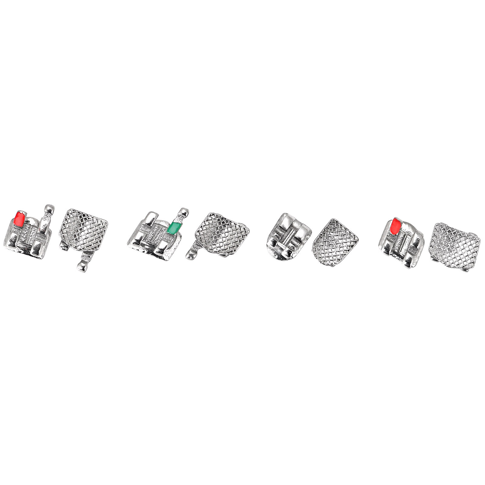 20pcs/pack Metal Dental Orthodontic Brackets Braces Mini-MBT/Roth.022 Hook 3 4 5