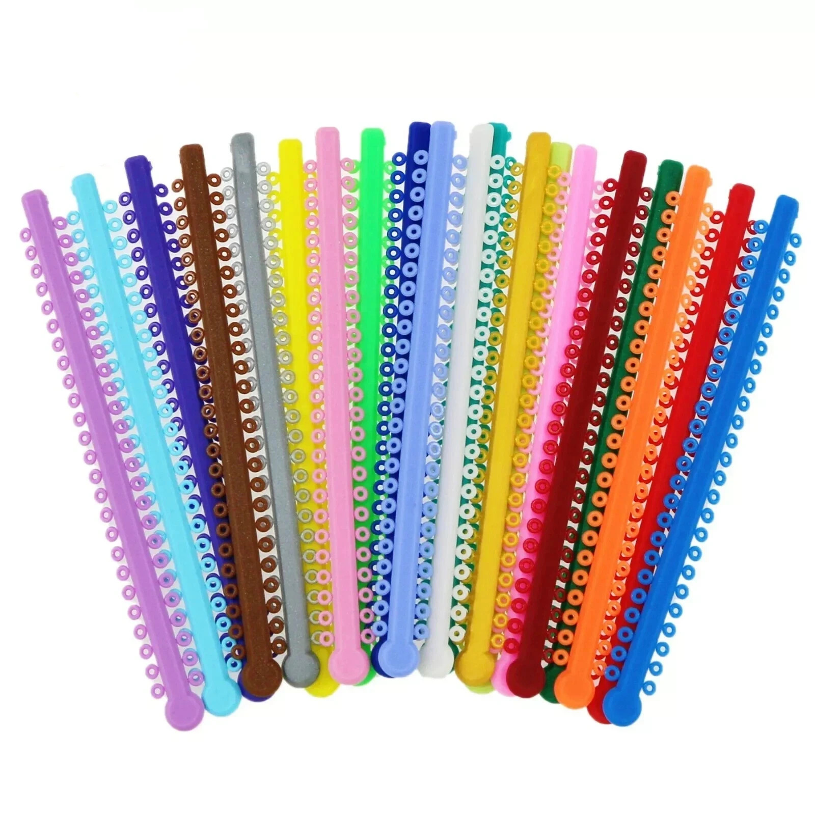 1000pcs Dental Orthodontic Elastic Ligature Tie Ligadura Ortodoncia Rubber Brace
