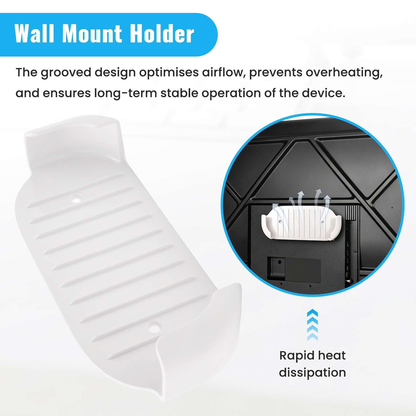 Wall Mount Holder Set-Top Box for 2024 Streamer 4K O7V62465
