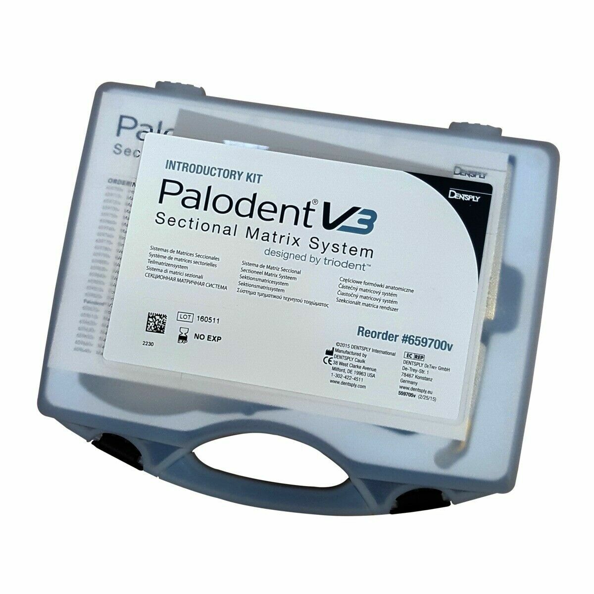 Palodent V3 Dental Sectional Matrix System Designed By Triodent Intro Kit