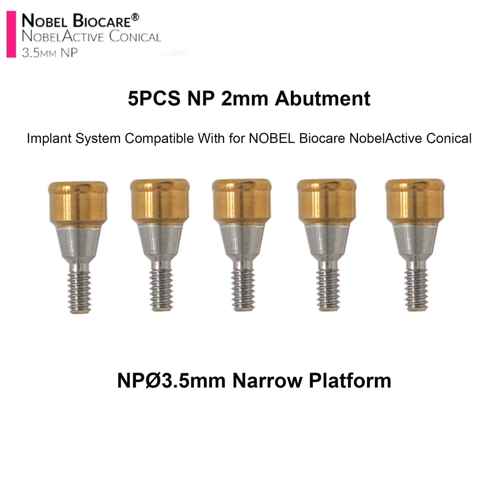 US Dental Locator Overdenture Abutment & Accessories Compatible Multiple Implant