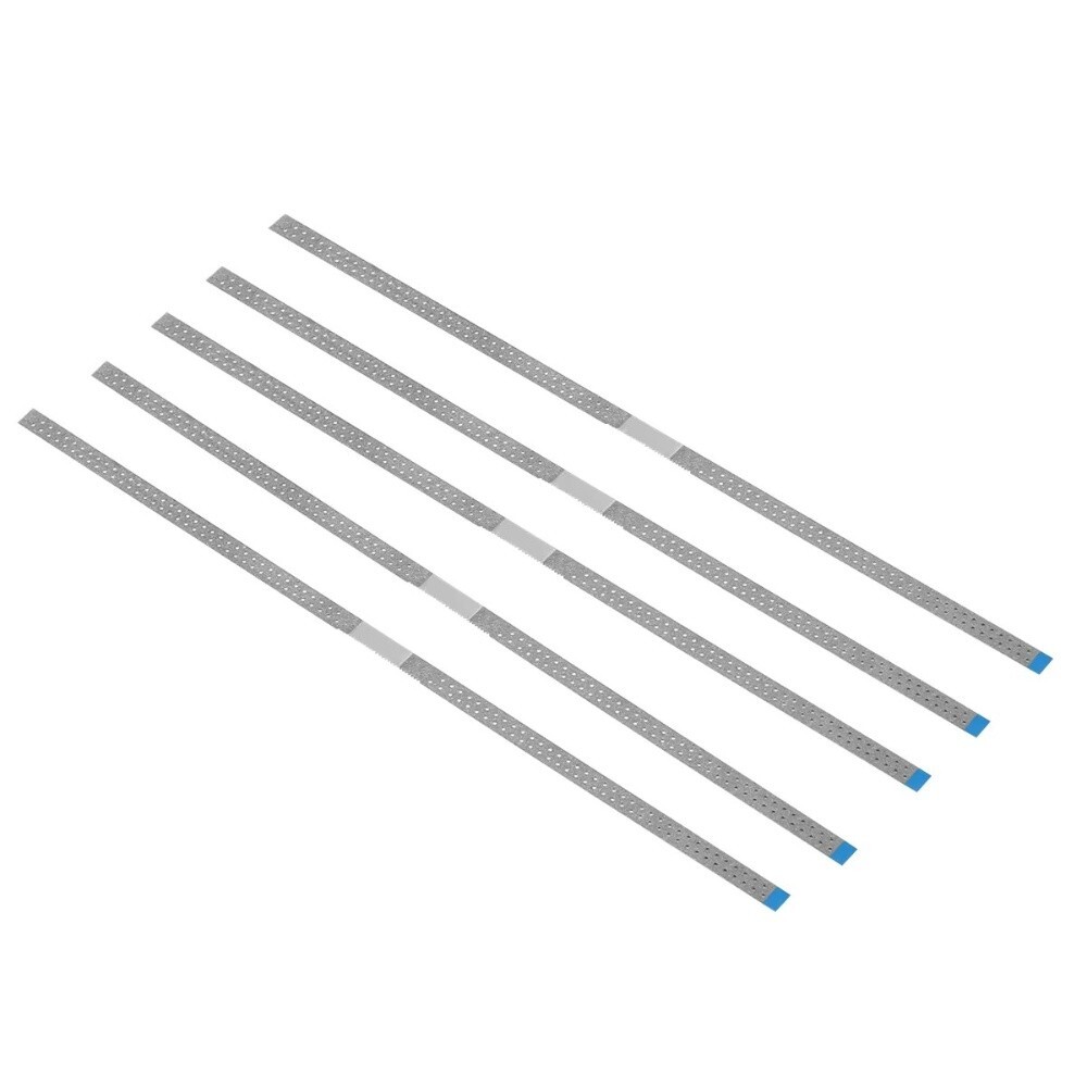 Dental Polishing Strips Polish Stick Diamond Sanding Single Side with Hole Saw
