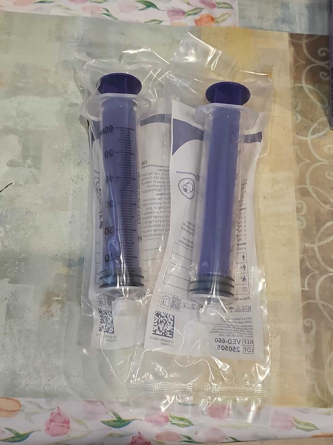 NeoMed Oral/Enteral 60mL Syringe Lot Of 33 EXP 05/2028