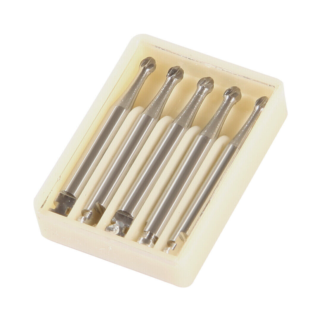 5Pcs/Pack Dental Tungsten Steel Carbide Handpiece Bur Fit Low Speed Contra Angle