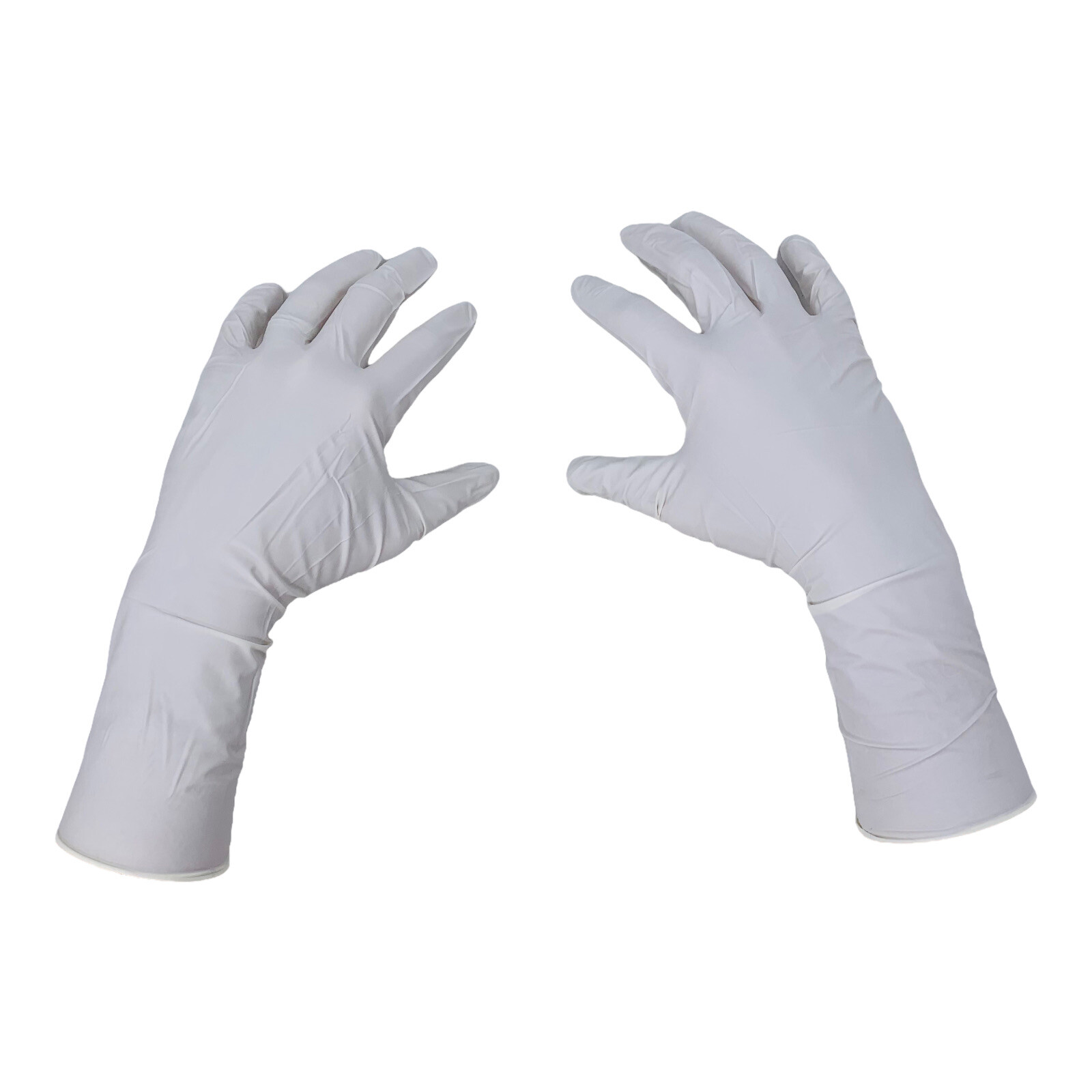 20 Pairs Sterile White Nitrile Gloves Kimtech G3 12”, 6 Mil, Size 7.5 EXP: 2027