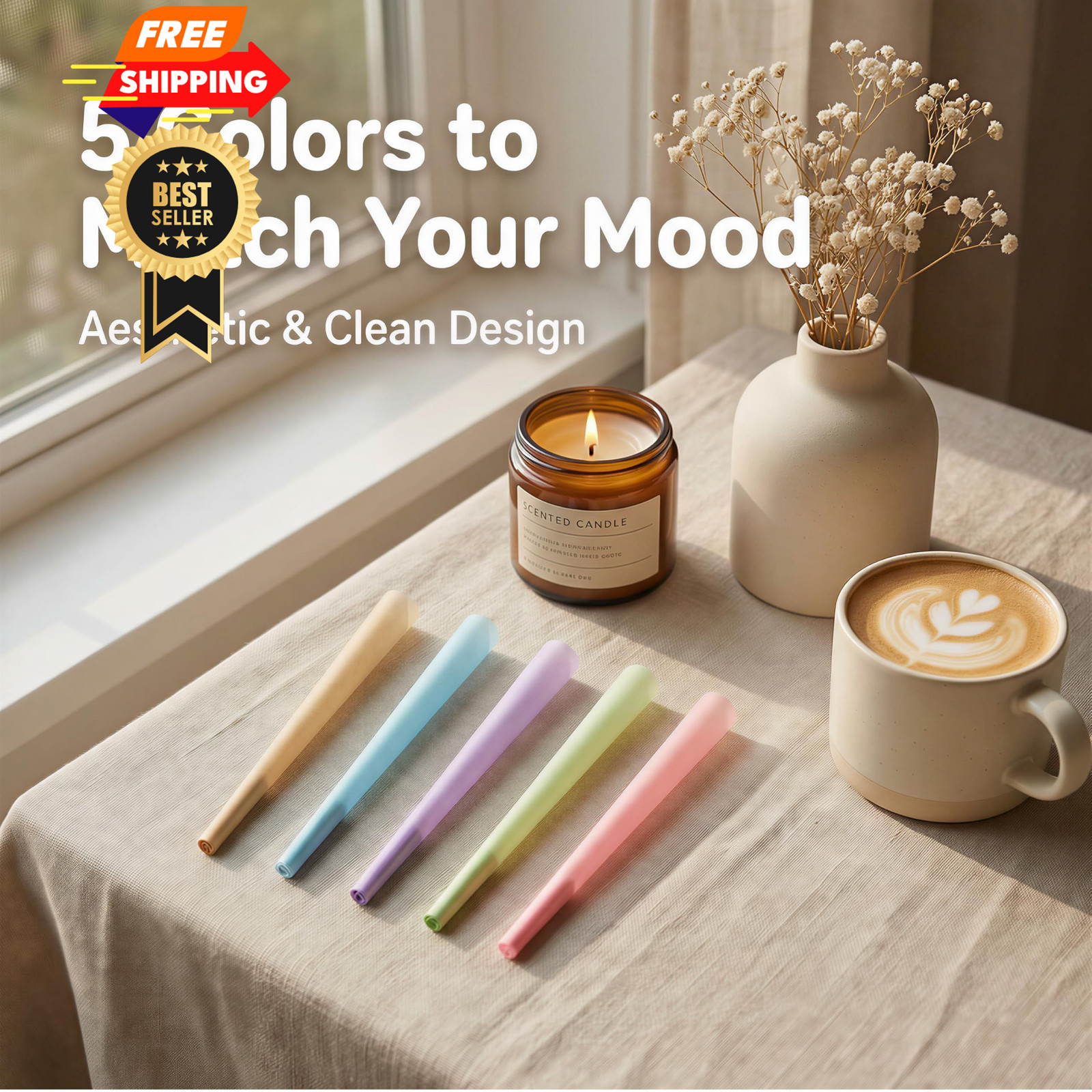 100 Colorful | Cone Rolling Paper with Filling funnels/Mini colorful