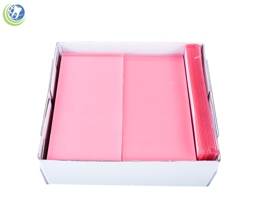 New dental lab base plate all season set up utility wax HARD pink 5 lb