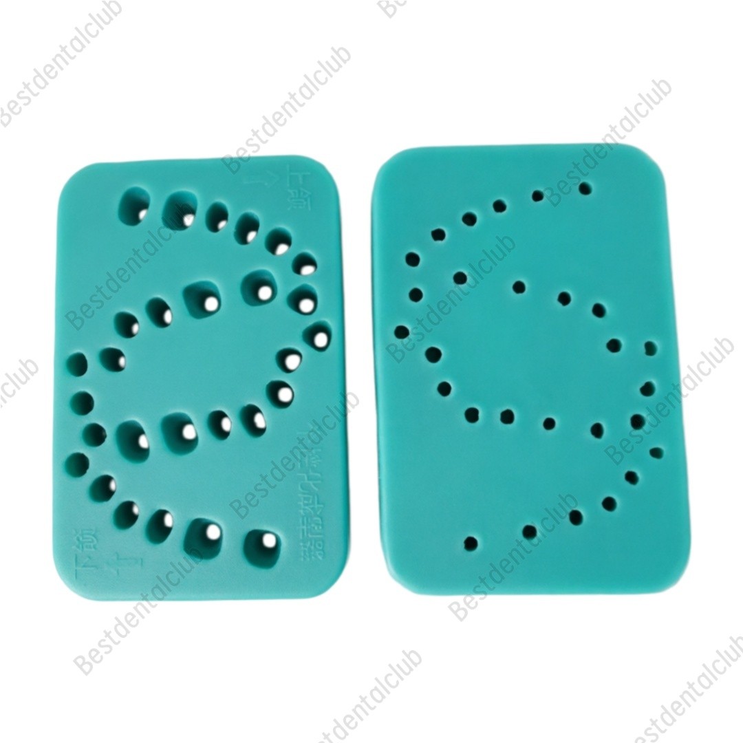 Dental Customizable Silicone Former Practice Mold Gingival Cuff Forming Mold