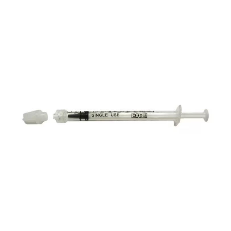 *100-Pieces* Exel 1mL Luer-Lok-Tip Disposable Syringe With Cap Sterile 26049