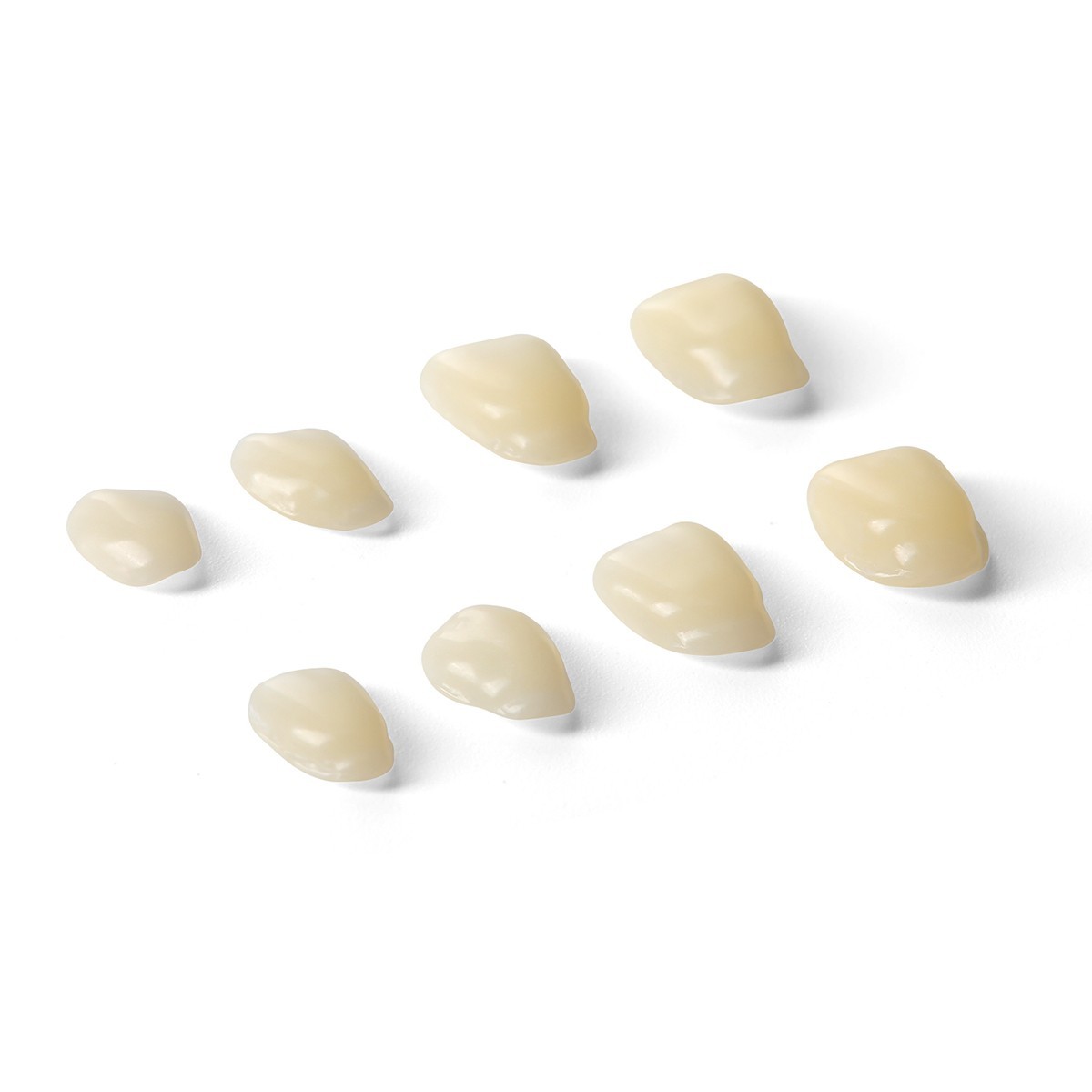 Dental Teeth Veneers Whitening Resin Anterior Upper Temporary Crowns A2 Nature