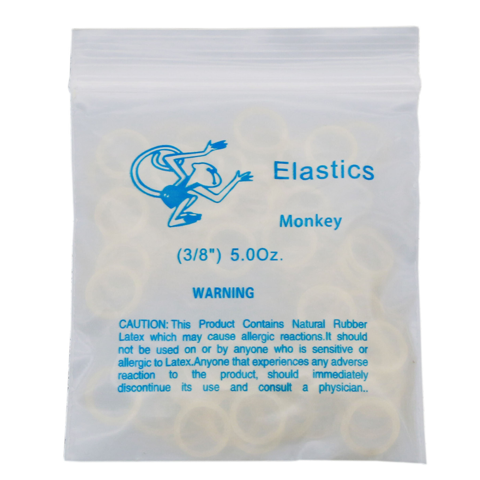 US Dental Orthodontic Rubber Bands 3.5 5.0 6.5OZ Ortho Elastics Latex Braces
