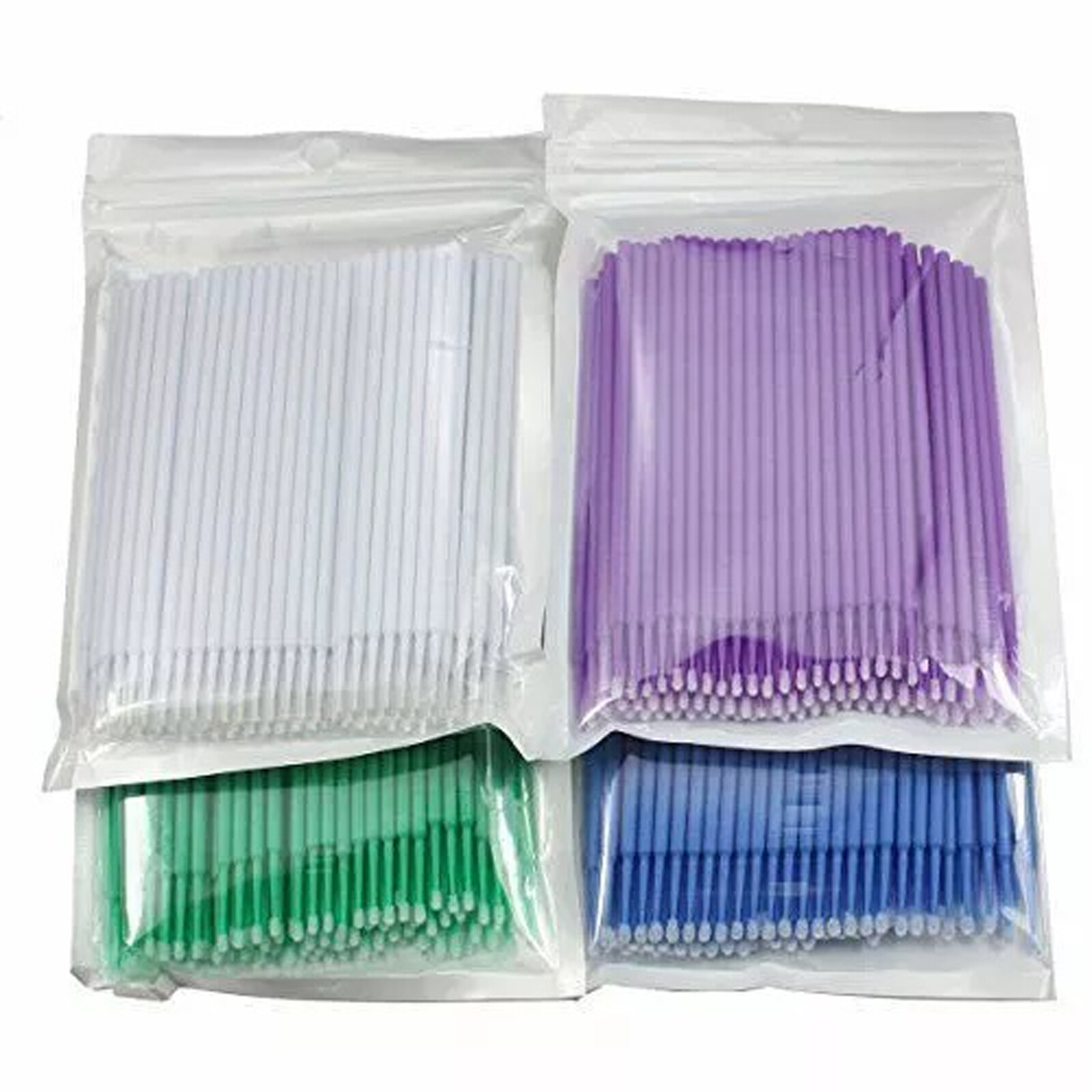 400 Pcs Dental Microbrush Micro Brush Applicator Tips Regular/Fine/Cylinder USA