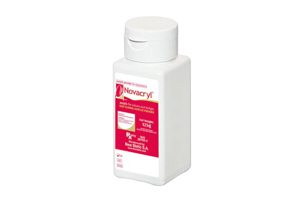Novacryl – Sef Curing Acrylic Powder – 125 gr – All Shades!!