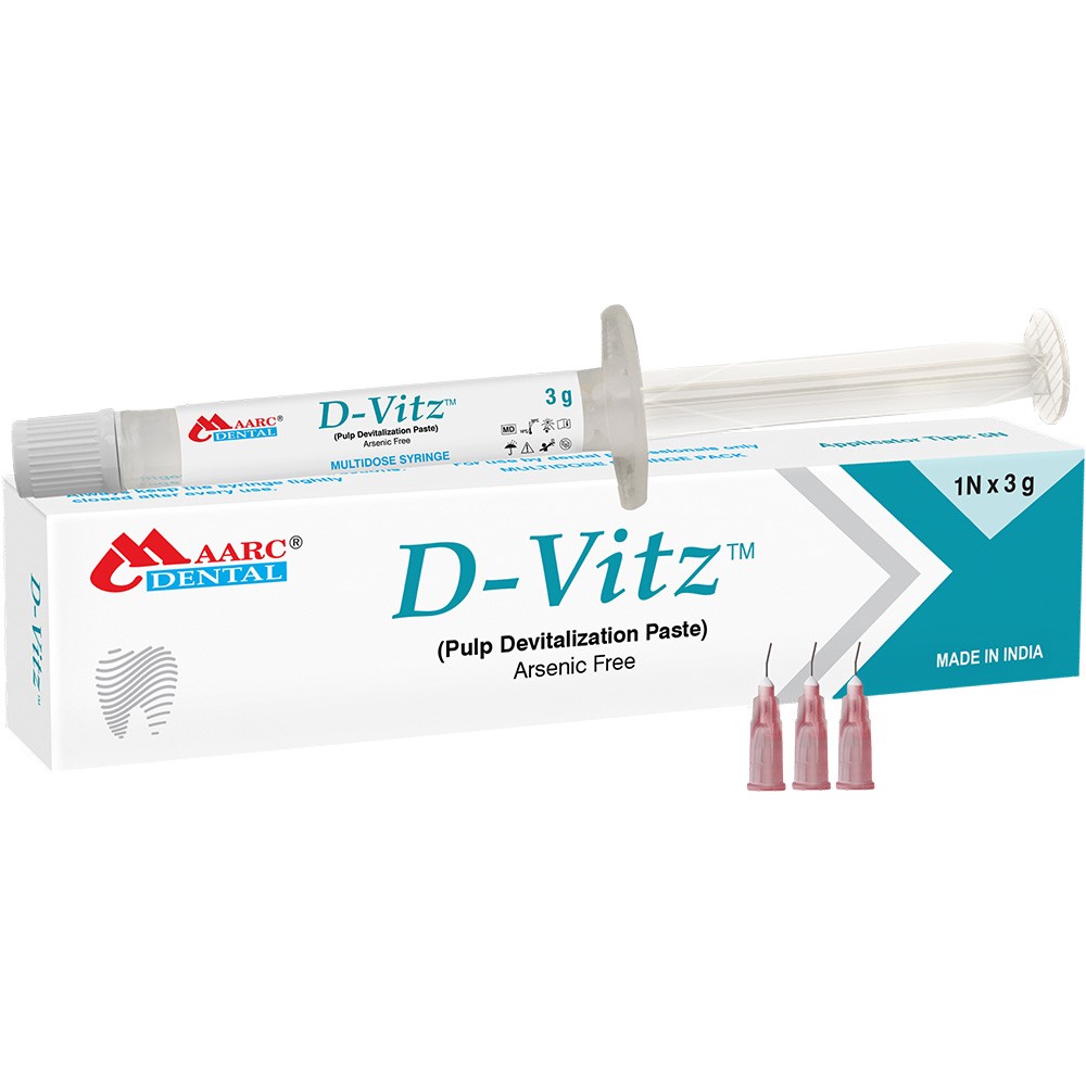 Maarc D-Vitz Pulp Devitalizer 3gm Syringe (9003/003)
