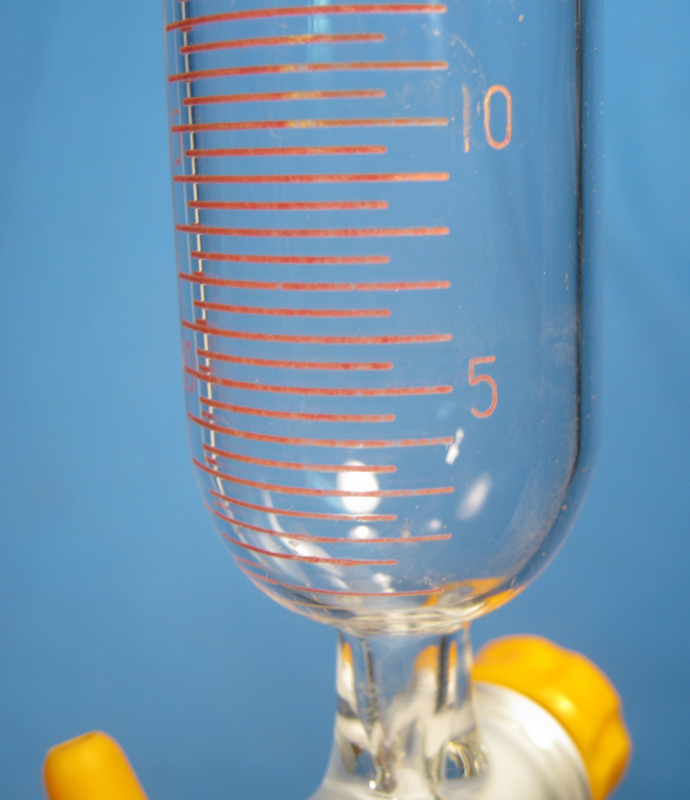 KONTES 25 ML ADDITION FUNNEL TEFLON STOPCOCK 14/20 FREE SHIPPING 57