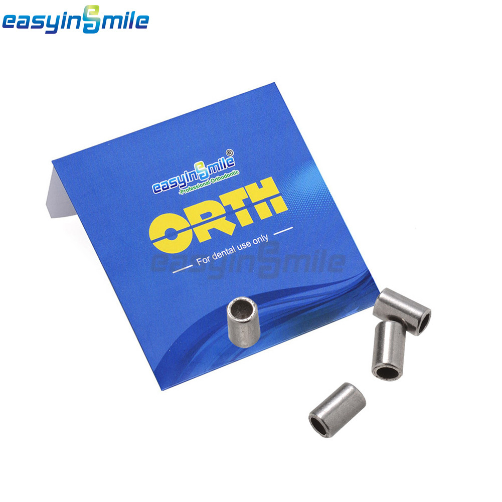 Dental Orthodontic Crimpable Mini Stop Crimpable Hook Stop S/L 10Pcs Easyinsmile