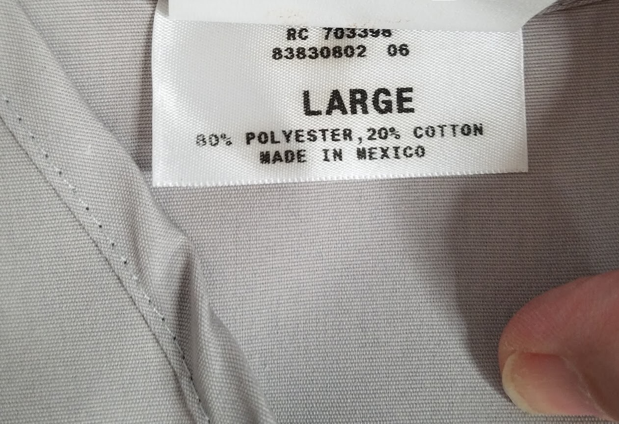 Unisex L Patient Gown Robe Butcher Dr. Smock Exam Hospital Medical Halloween New