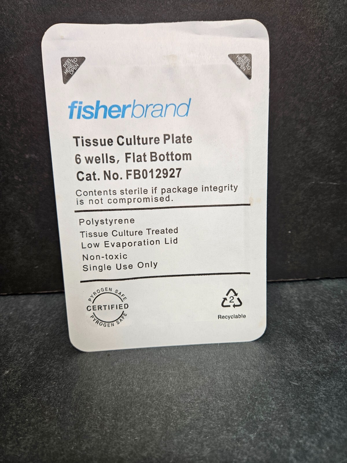 Fisherbrand Microplate 6 Well Flat Bottom 100 Plates
