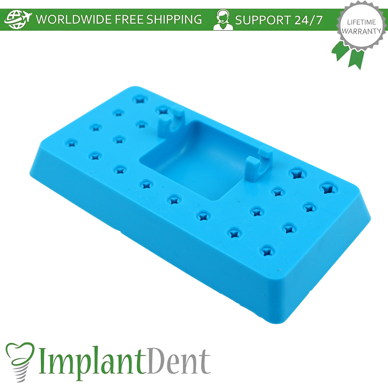CarryAll Silicone Tray For Dental Instruments All Types Of Burs Compatible