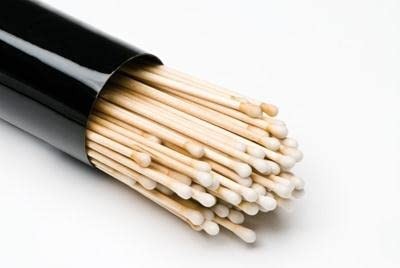 American Goods Silver Nitrate Wooden Caustic Sticks Applicator 10/Ps 1856886