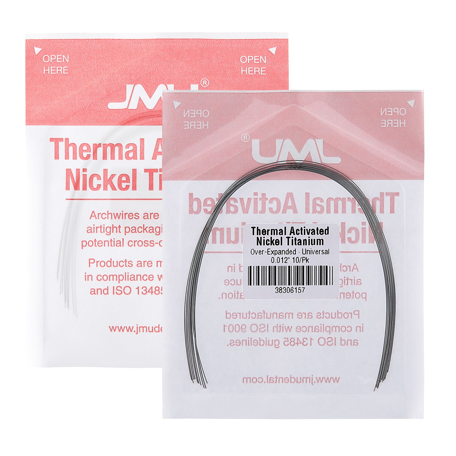 10Pack Dental Orthodontic Niti Super Elastic Arch Wire Over-Expanded Round