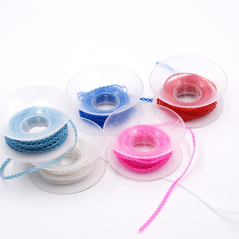 Dental Orthodontic Power Chains Elastic Rubber Braces Bands Short/Long/Close