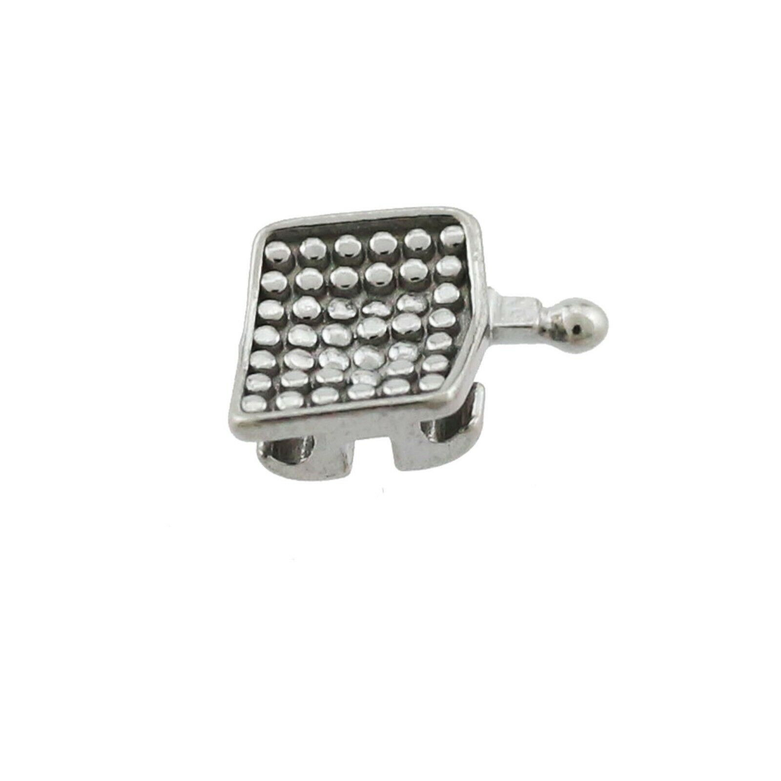 Dental Orthodontic Metal Brackets MIM Mini Braces Roth MBT 022 018 345 Hooks 5-5