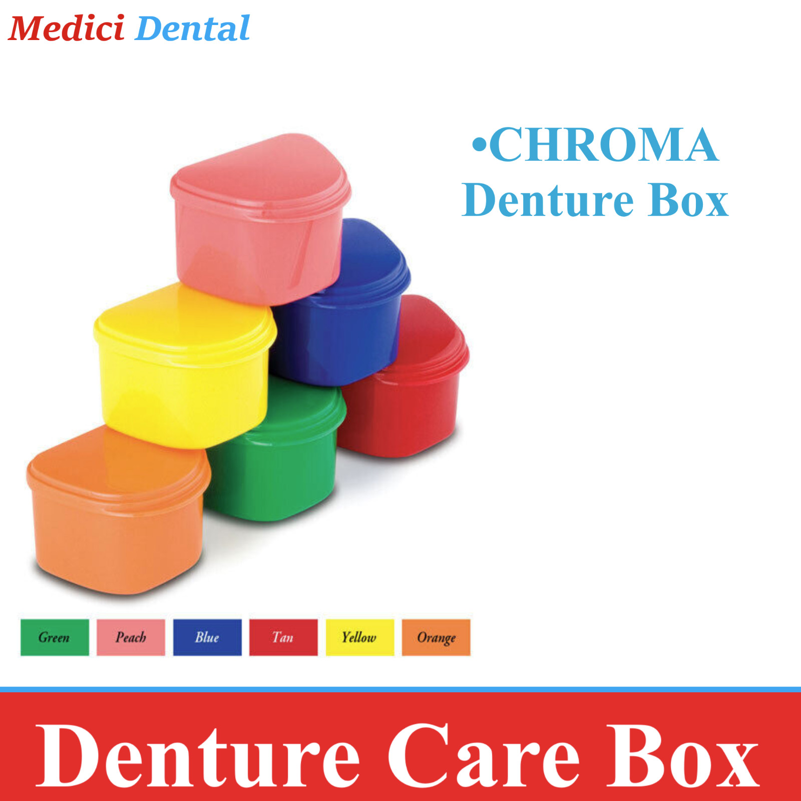 Dental Denture Box Retainer Box Carrier, Ortho Retainer Denture Bath Mouhtguard