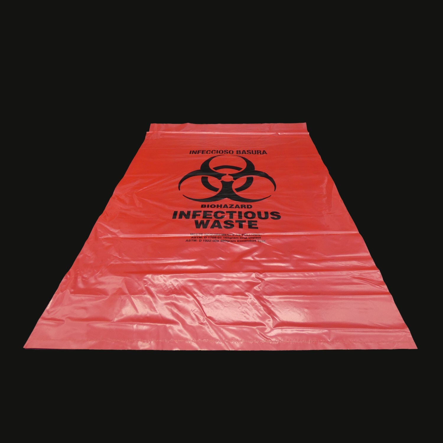 Biohazard Waste Bags, 7-10 Gallon, 400/pack