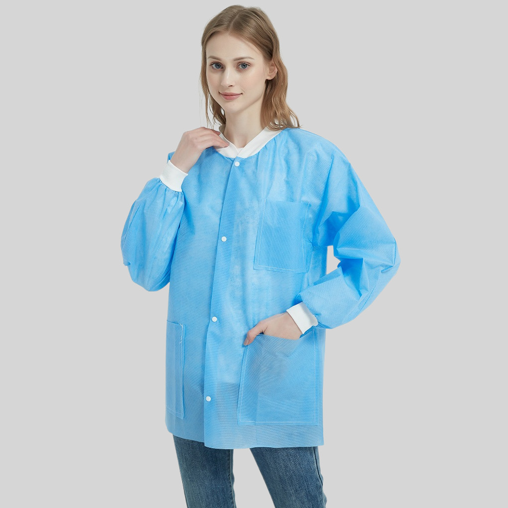 Dental / Lab Jacket Hip Length 10PCS PACK