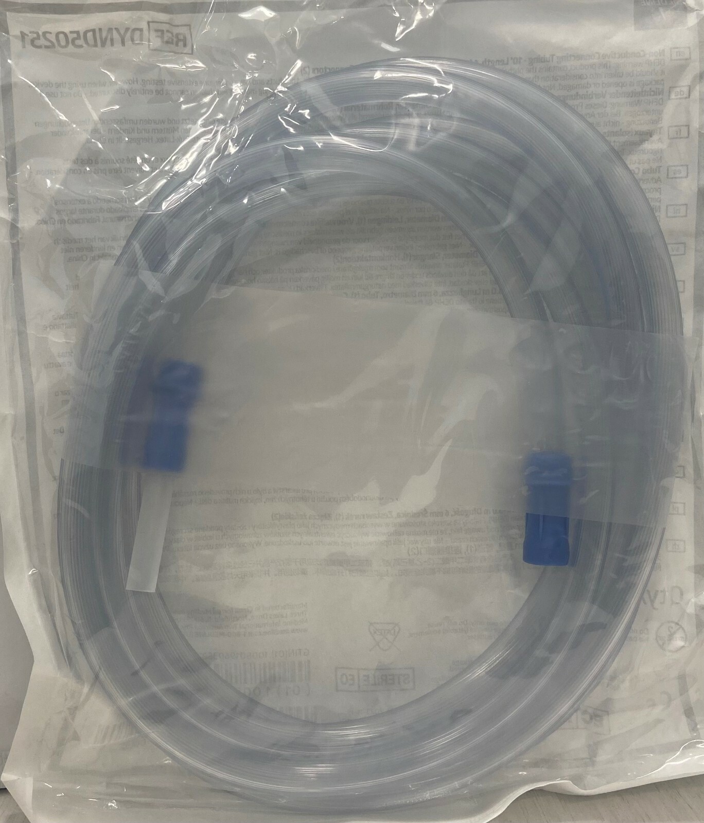 *50-Pack* Medline Non-Conductive Tubing 10′ x 1/4″ Female Connectors DYND50251