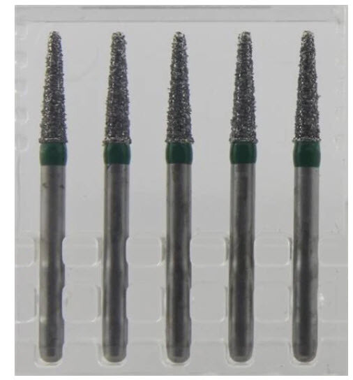 Dental Diamond Burs, Coarse Grit Multi-Use, 5 Pcs/Pk [197TR-21C]