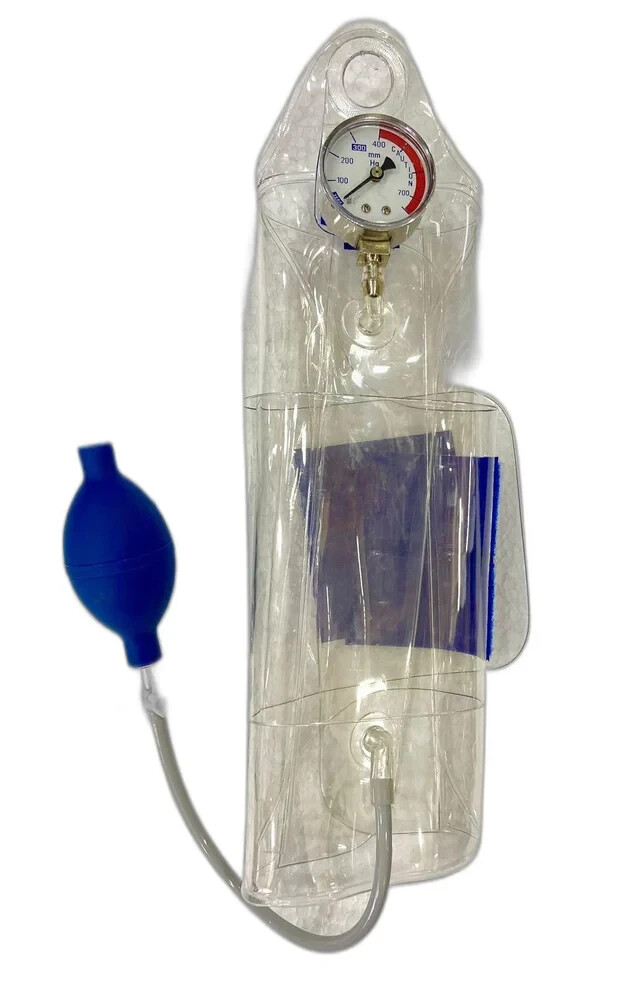 Pressure Infusion Bag 1000 ml Resuable Transparent Madex Type FREE Ship
