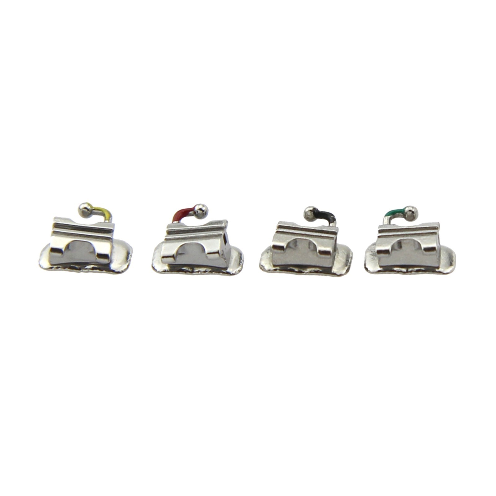 Dental Orthodontic 1st Molar Buccal Tubes Convertible Roth MBT 0.022 Bondable