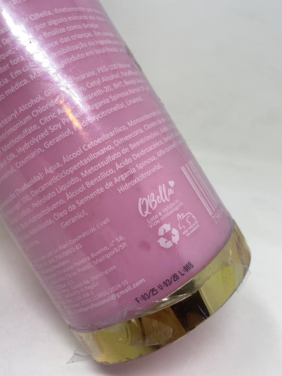 Qbella Elixir Brazilian Hair Mask – Protein Blend for Smooth, Shiny Hair, New