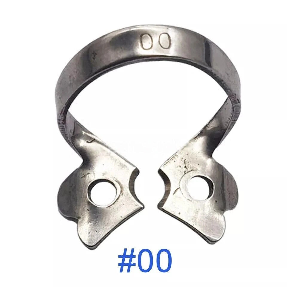 68 Size Dental Endodontic Rubber Dam Clamps Surgical Instrument Stainless Clamps