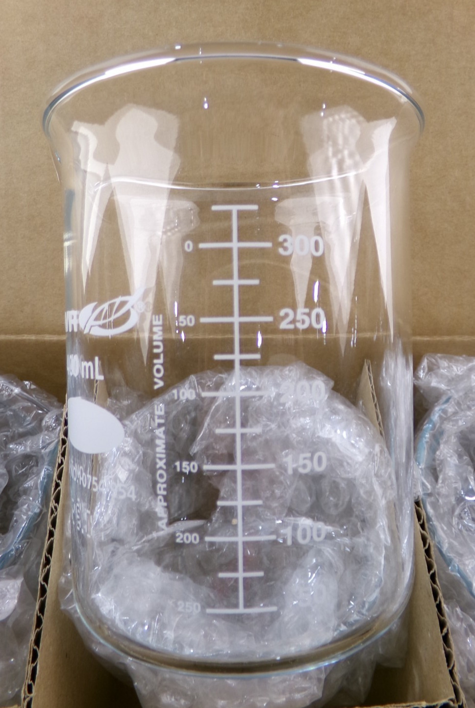 Box of 10 Avantor VWR Low Form Griffin Beakers, 400ml, # 10754-954, New S7