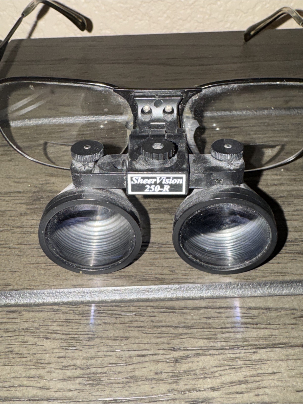 SheerVision 250-R Dental Loupes Flip-Up Design Black