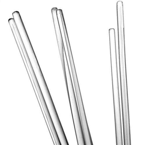 12″ Glass Stirring Rod, 300X8mm, Karter Scientific 258F3 (Pack 12)