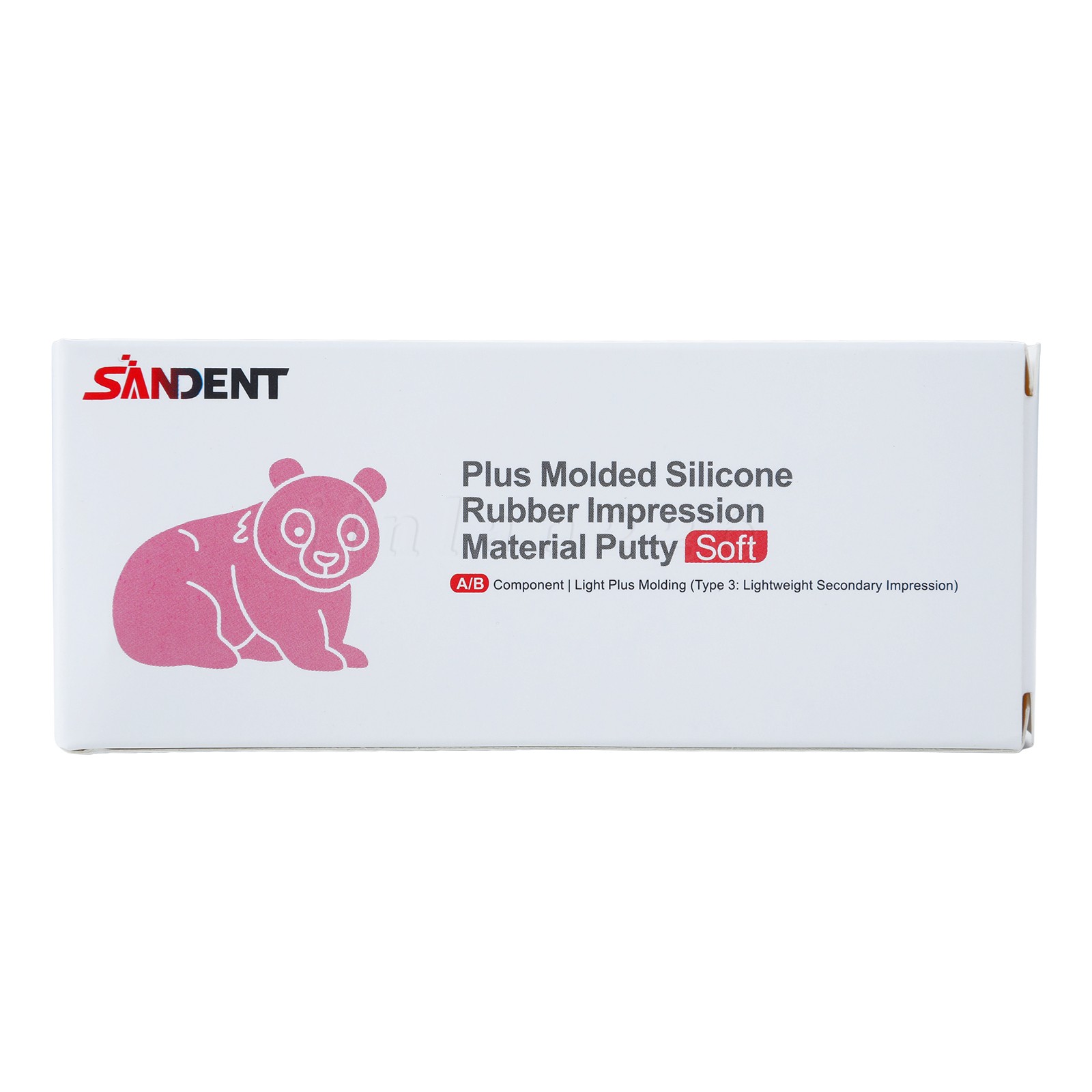 Dental VPS Impression Material Light Body Silicone Rubber Putty Soft 25+25mm PVS