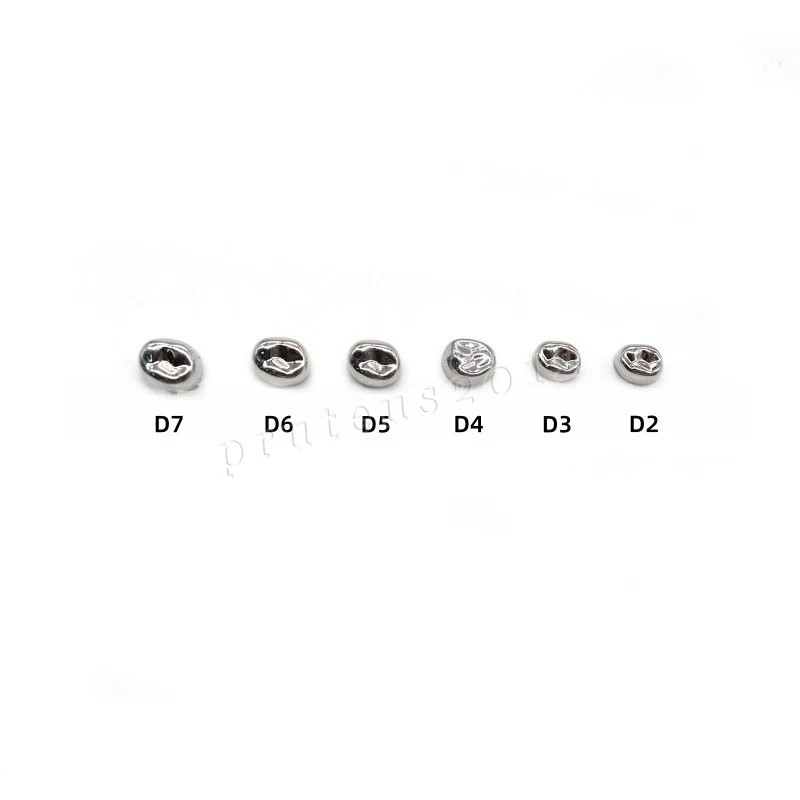 Dental Material Children’s Stainless Steel Baby Teeth Prefabricated Crown 48/Box