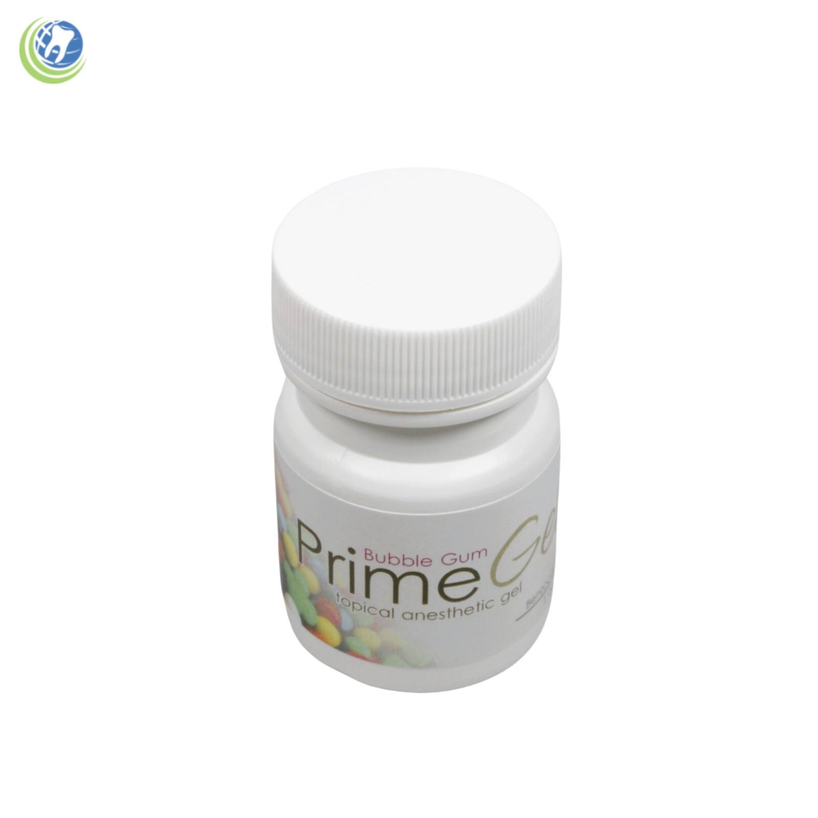 2 x Dental PrimeG Oral Topical Anesthetic Gel 1 oz Bubble Gum 20% Benzocaine