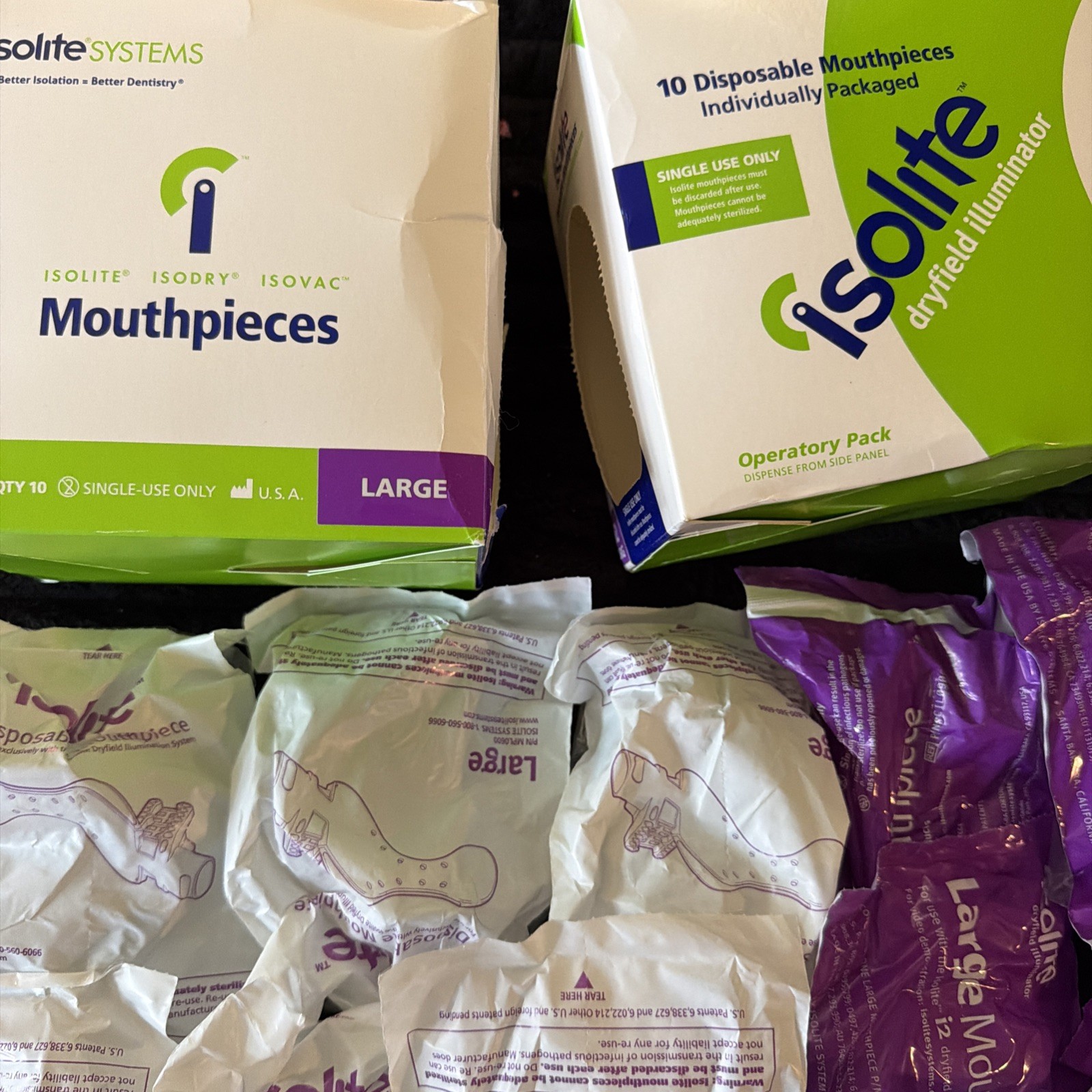 Isolation Dental Mouthpieces Large Size for Isolite Isodry Systems (33)