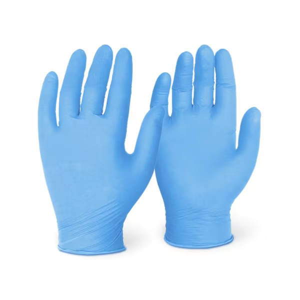 Care CS-510 Nitrile Examination Gloves Powder Free Ambidextrous 100 Ct Medium