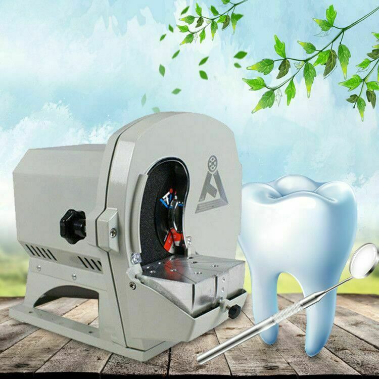 10″ Dental Wet Model Trimmer Plaster Abrasive Grinder Trimming Equipment Gypsum